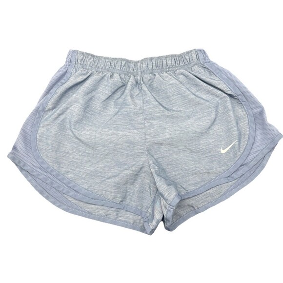Nike Women’s Dri -Fit BLUE Tempo Running Shorts Elastic Waist Drawstring Sz S - Picture 1 of 10